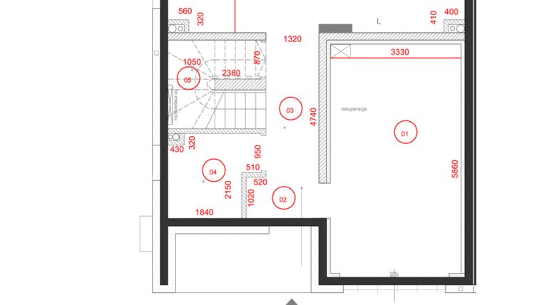 Rzut - Dom na sprzedaż 4 pokoje o powierzchni 124,78 m² - numer 51 w Nowe Planty