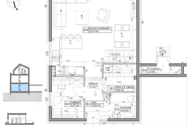 Rzut - Dom na sprzedaż 6 pokoi o powierzchni 139,68 m² - numer 2A w Wille przy Lesie