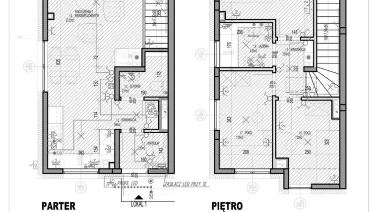 Rzut - Mieszkanie na sprzedaż 4 pokoje o powierzchni 66,13 m² - numer F1.1 w HEJ! Baniocha F