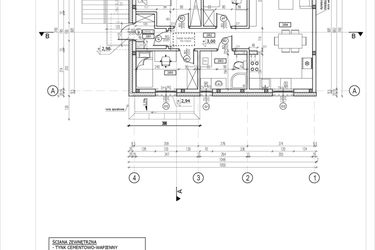 Rzut - Mieszkanie na sprzedaż 4 pokoje o powierzchni 60,85 m² - numer Wesoła 33 w Słoneczny Nowy Otok - Wesoła