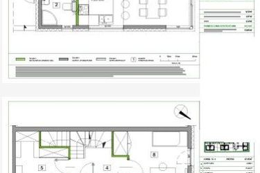Rzut - Dom na sprzedaż 4 pokoje o powierzchni 92,24 m² - numer 3C.1 w Wawer Park II