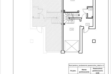 Rzut - Dom na sprzedaż 4 pokoje o powierzchni 104,82 m² - numer 3 w Trzmielowicka
