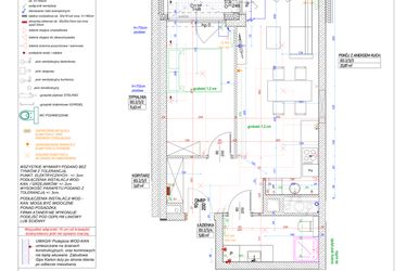 Rzut - Mieszkanie na sprzedaż 2 pokoje o powierzchni 45 m² - numer B.3.2 w Piekary 18