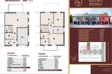 Rzut - Dom na sprzedaż 4 pokoje o powierzchni 129,96 m² - numer 7/1 w Dzielnica Hrabska