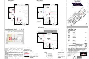 Rzut - Dom na sprzedaż 4 pokoje o powierzchni 91,57 m² - numer 30_02B w Nowe Warzymice 5