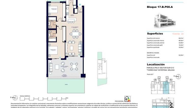 Rzut - Mieszkanie na sprzedaż 2 pokoje o powierzchni 127,7 m² - numer 7 w Vanian Gardens