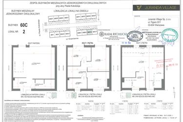 Rzut - Mieszkanie na sprzedaż 5 pokoi o powierzchni 112,64 m² - numer L1 w Juranda Village etap II