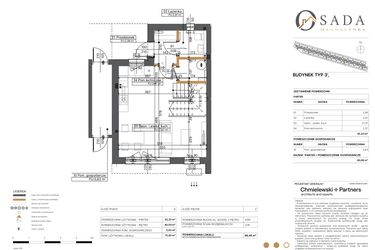 Rzut - Dom na sprzedaż 3 pokoje o powierzchni 88,49 m² - numer II/43 w Osada Magdalenka