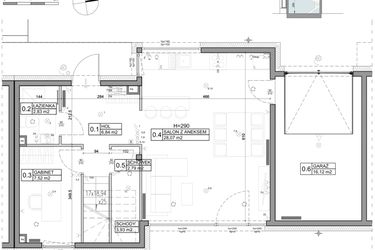 Rzut - Dom na sprzedaż 5 pokoi o powierzchni 127,78 m² - numer 11 w Miasto Ogród 4