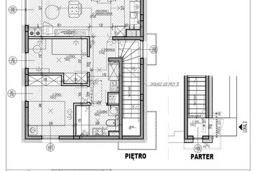 Rzut - Mieszkanie na sprzedaż 4 pokoje o powierzchni 47,42 m² - numer E6-2 w HEJ! Baniocha E
