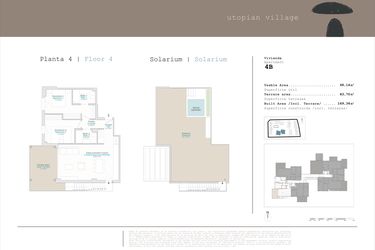 Rzut - Mieszkanie na sprzedaż 2 pokoje o powierzchni 68,14 m² - numer Ático-4-B w Apartamenty w El Verger - 76383115
