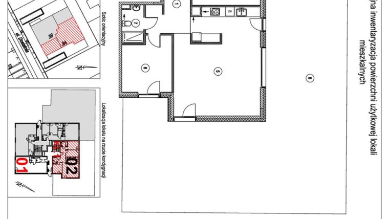 Rzut - Mieszkanie na sprzedaż 4 pokoje o powierzchni 96,13 m² - numer A2 w Vilanovia Park