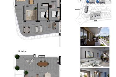 Rzut - Mieszkanie na sprzedaż 3 pokoje o powierzchni 103,1 m² - numer 18 w Apartamenty w Finestrat - 25789945
