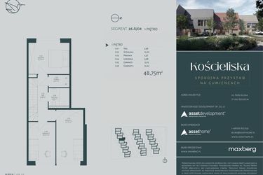 Rzut - Dom na sprzedaż 4 pokoje o powierzchni 135,15 m² - numer 26.A w Kościeliska