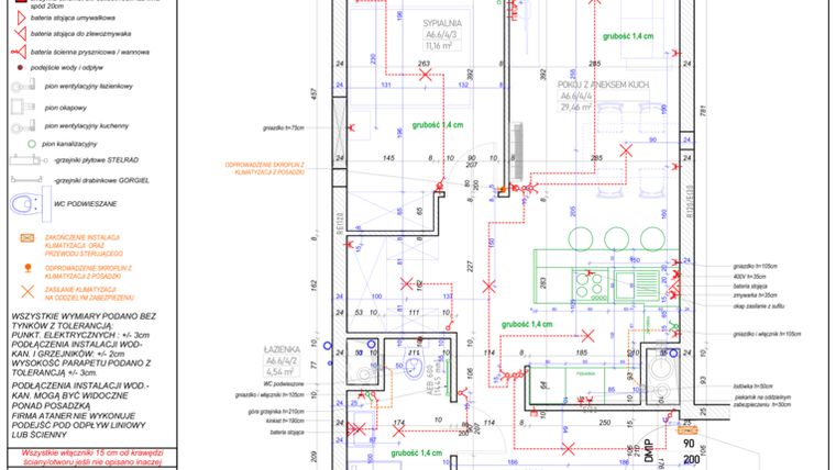 Rzut - Mieszkanie na sprzedaż 2 pokoje o powierzchni 52,45 m² - numer A.6.6 w Piekary 18