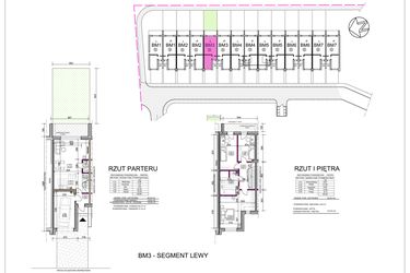 Rzut - Dom na sprzedaż 4 pokoje o powierzchni 119 m² - numer m5 w Zielony Zakątek etap 2