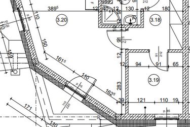 Rzut - Mieszkanie na sprzedaż 2 pokoje o powierzchni 37,1 m² - numer 20.19 w Osiedle Wyszyńskiego
