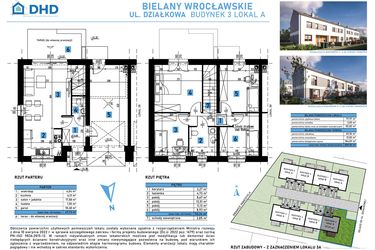 Rzut - Dom na sprzedaż 5 pokoi o powierzchni 101,82 m² - numer 3A w Domy w Bielanach Wrocławskich