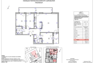 Rzut - Mieszkanie na sprzedaż 4 pokoje o powierzchni 95,74 m² - numer A4 w Vilanovia Park