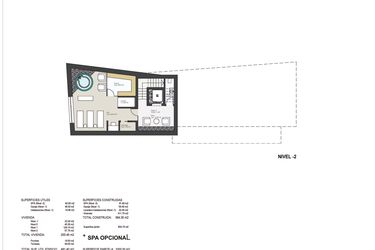 Rzut - Dom na sprzedaż 5 pokoi o powierzchni 585 m² - numer 1 w Willa w Cabo de Palos - 29715968