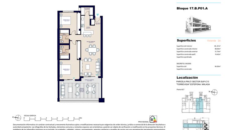 Rzut - Mieszkanie na sprzedaż 2 pokoje o powierzchni 127,7 m² - numer 8 w Vanian Gardens