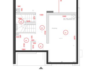 Rzut - Dom na sprzedaż 4 pokoje o powierzchni 124,7 m² - numer 52 w Nowe Planty