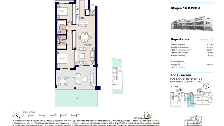 Rzut - Mieszkanie na sprzedaż 2 pokoje o powierzchni 126,2 m² - numer 2 w Vanian Gardens