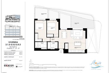 Rzut - Mieszkanie na sprzedaż 2 pokoje o powierzchni 130,5 m² - numer 12. w Alonis Living II