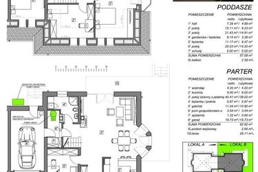 Rzut - Dom na sprzedaż 5 pokoi o powierzchni 150 m² - numer 4B w Willa Kamieniec Wrocławski