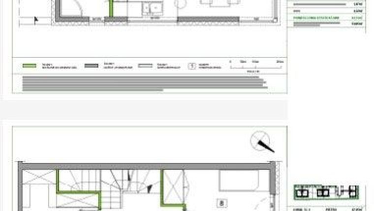 Rzut - Dom na sprzedaż 4 pokoje o powierzchni 92,24 m² - numer 3C.1 w Wawer Park II