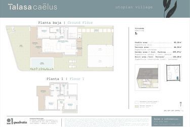 Rzut - Mieszkanie na sprzedaż 3 pokoje o powierzchni 93,3 m² - numer ADO-L w Talasa Caleus II