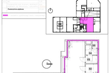 Rzut - Lokal użytkowy na sprzedaż 1 pokój o powierzchni 117,05 m² - numer 1.C.11 w Nowe Miasto Polesie etap IIIa