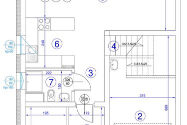 Rzut - Dom na sprzedaż 5 pokoi o powierzchni 142,03 m² - numer 7 w Tymotkowa