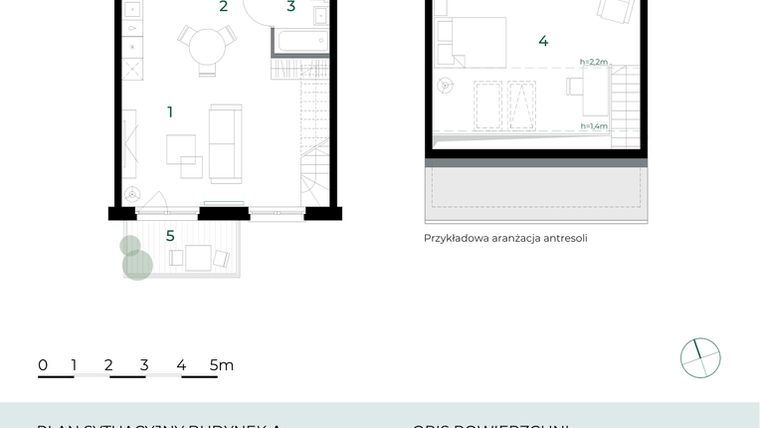 Rzut - Mieszkanie na sprzedaż 2 pokoje o powierzchni 35,93 m² - numer M34 w Park-Wojszyce