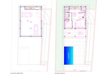 Rzut - Dom na sprzedaż 3 pokoje o powierzchni 248 m² - numer 1 w Velazquez Willa 2 w Ciudad Quesada