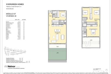 Rzut - Mieszkanie na sprzedaż 4 pokoje o powierzchni 141 m² - numer 7.34 w Evergreen Homes - Mijas
