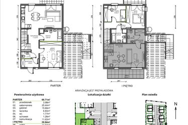 Rzut - Mieszkanie na sprzedaż 4 pokoje o powierzchni 92,58 m² - numer B02.L1 w Rokokowa Vita