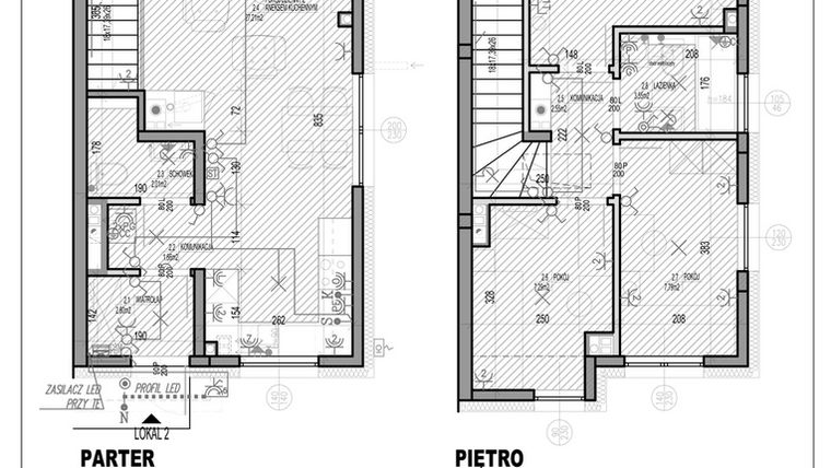 Rzut - Mieszkanie na sprzedaż 4 pokoje o powierzchni 66,13 m² - numer H3.2 w HEJ! Baniocha H