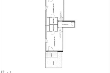 Rzut - Lokal użytkowy na sprzedaż 1 pokój o powierzchni 57,65 m² - numer U1/4 w Aleje Praskie