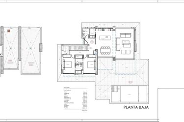 Rzut - Dom na sprzedaż 3 pokoje o powierzchni 235 m² - numer 1 w Willa w Denii - 26144652