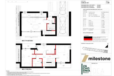 Rzut - Dom na sprzedaż 5 pokoi o powierzchni 112,2 m² - numer 8.C w Zachodnia Wesoła