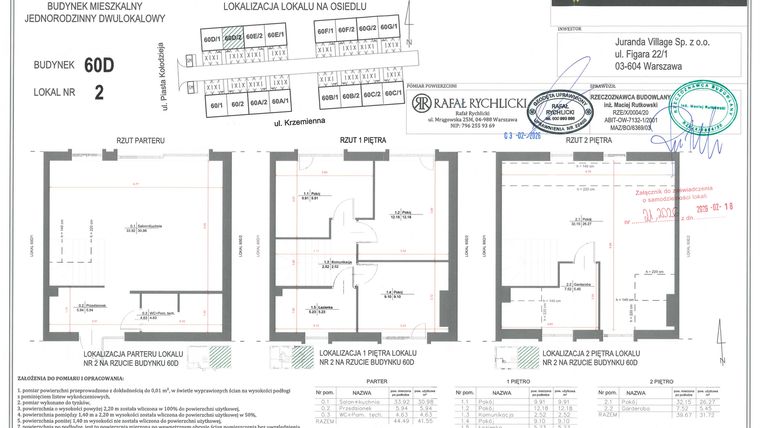 Rzut - Mieszkanie na sprzedaż 5 pokoi o powierzchni 112,21 m² - numer N1 w Juranda Village etap II