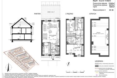 Rzut - Mieszkanie na sprzedaż 4 pokoje o powierzchni 84,79 m² - numer B16/L2 w Słoneczne Ogrody