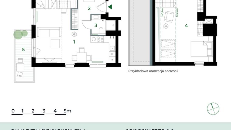 Rzut - Mieszkanie na sprzedaż 2 pokoje o powierzchni 56,85 m² - numer M30 w Park-Wojszyce