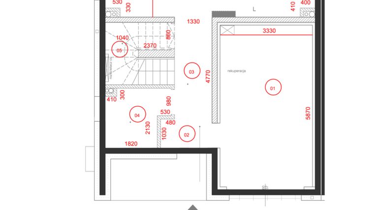 Rzut - Dom na sprzedaż 4 pokoje o powierzchni 125,98 m² - numer 49 w Nowe Planty