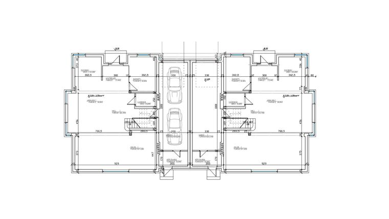 Rzut - Dom na sprzedaż 6 pokoi o powierzchni 267 m² - numer 12F w Nadwiślańskie Wille