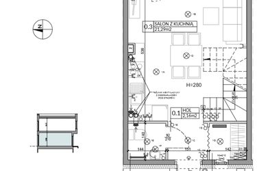 Rzut - Dom na sprzedaż 3 pokoje o powierzchni 62,16 m² - numer 10 w Boska Ksawerowska 2