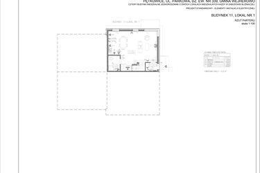Rzut - Dom na sprzedaż 4 pokoje o powierzchni 91 m² - numer 4plex 11.1 w Tesoro Golf Park