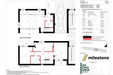 Rzut - Dom na sprzedaż 5 pokoi o powierzchni 112,2 m² - numer 5.A w Zachodnia Wesoła