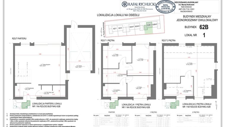 Rzut - Mieszkanie na sprzedaż 4 pokoje o powierzchni 129,88 m² - numer C1 w Juranda Village etap III